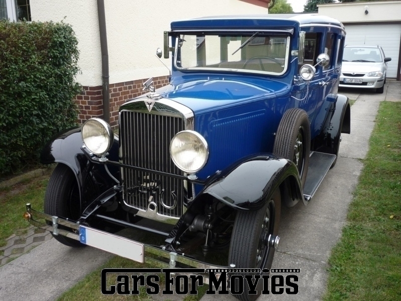 CarsForMovies | Adler Favorit 1931 Deutschland Blau Beige Zivilfahrzeug Limousine Sachsen 1648 Oldtimer 